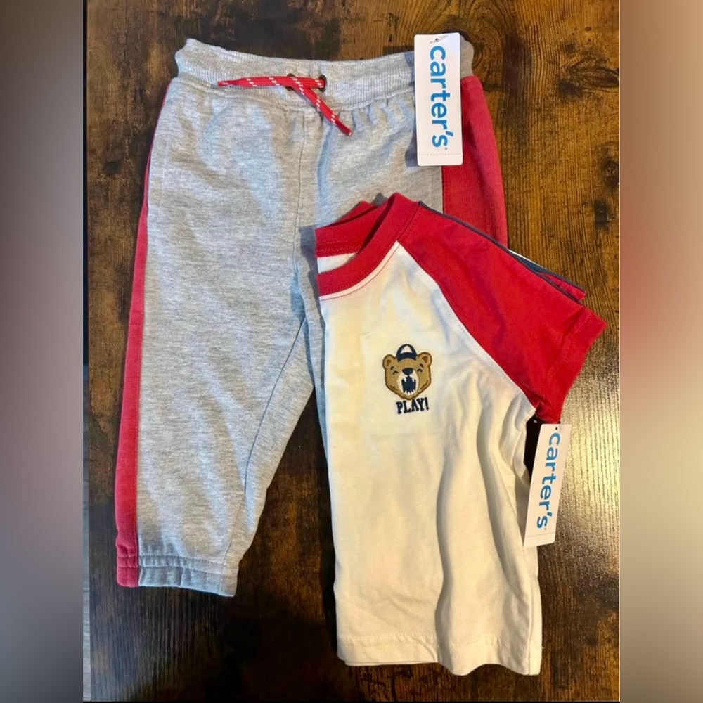 Carters 12mo Sweatset